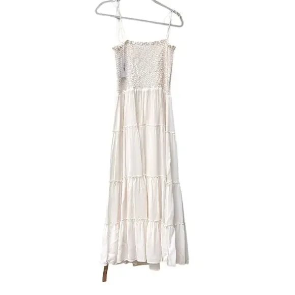 ivory flowy maxi dress Infinity Maxi Dress main image 1